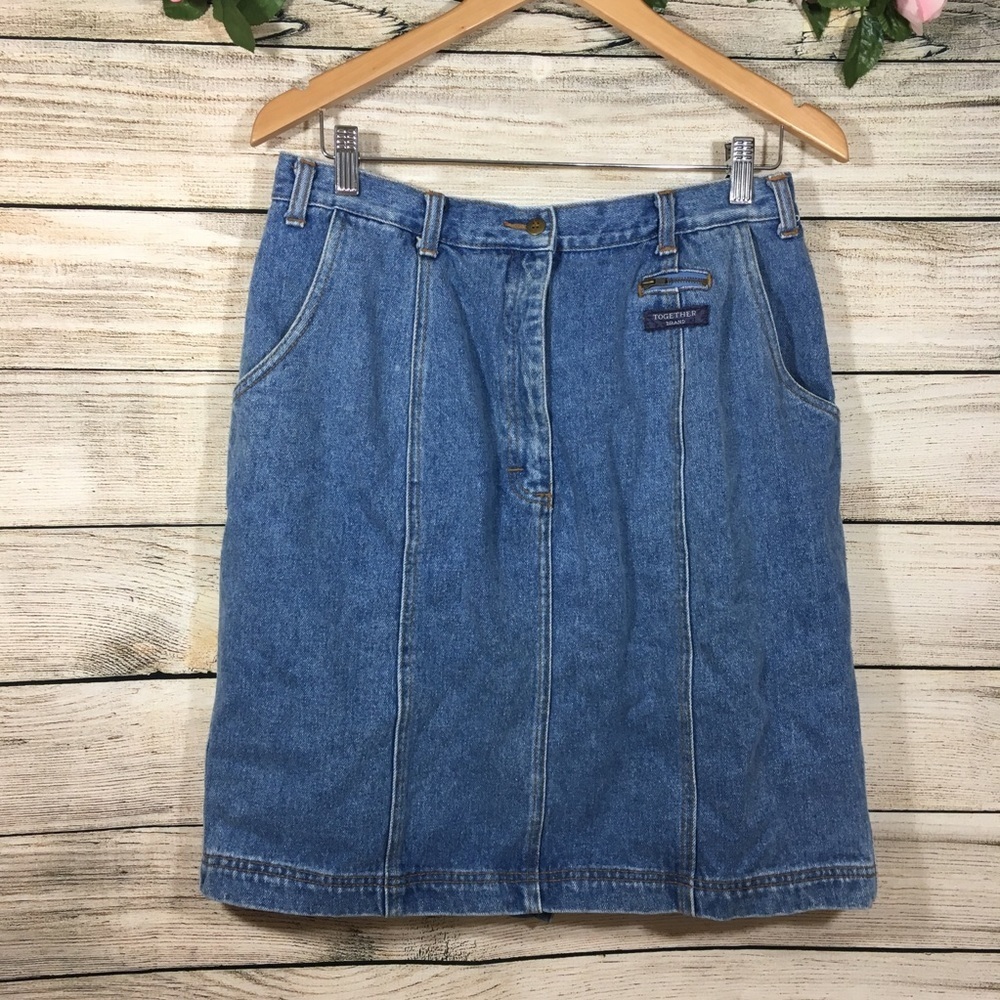 Together Brand | Vintage Denim Skirt Size 16